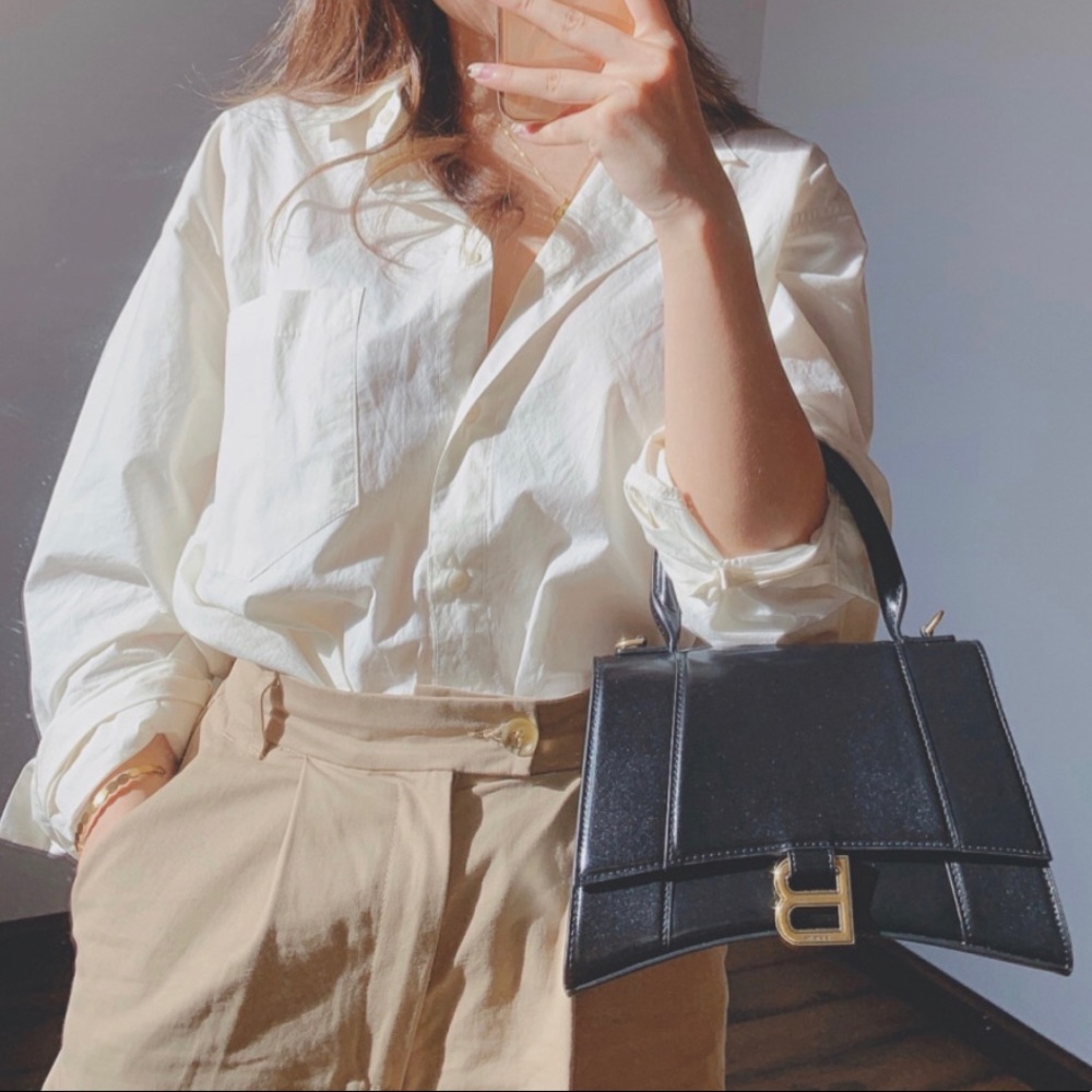 *SOLD* Balenciaga Hourglass Top Handle, Small